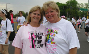 women at race for cure